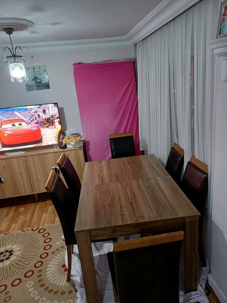 6sandalyeli ve yemek masası - 6