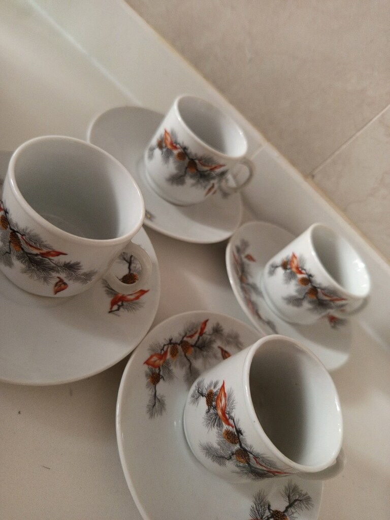 4 kişilik kahve fincanı - 3