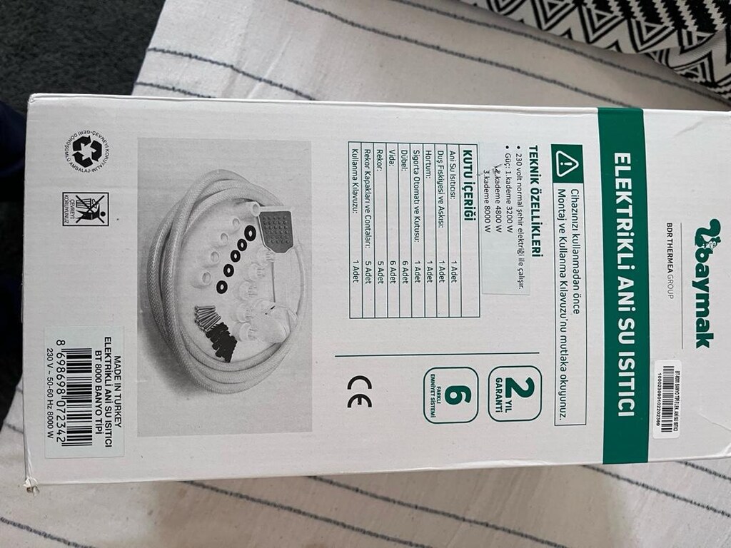 baymak elektrikli su ısıtıcı - 6