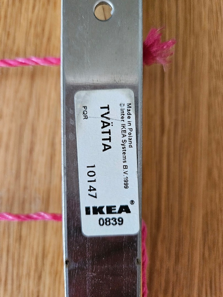 ikea duvara monte çamaşır askısı çamaşırlık - 2