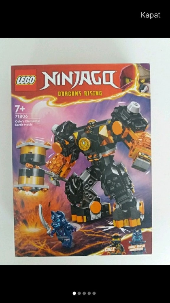 LEGO NİNJAGO dragons rising savaş robotu seti - 2