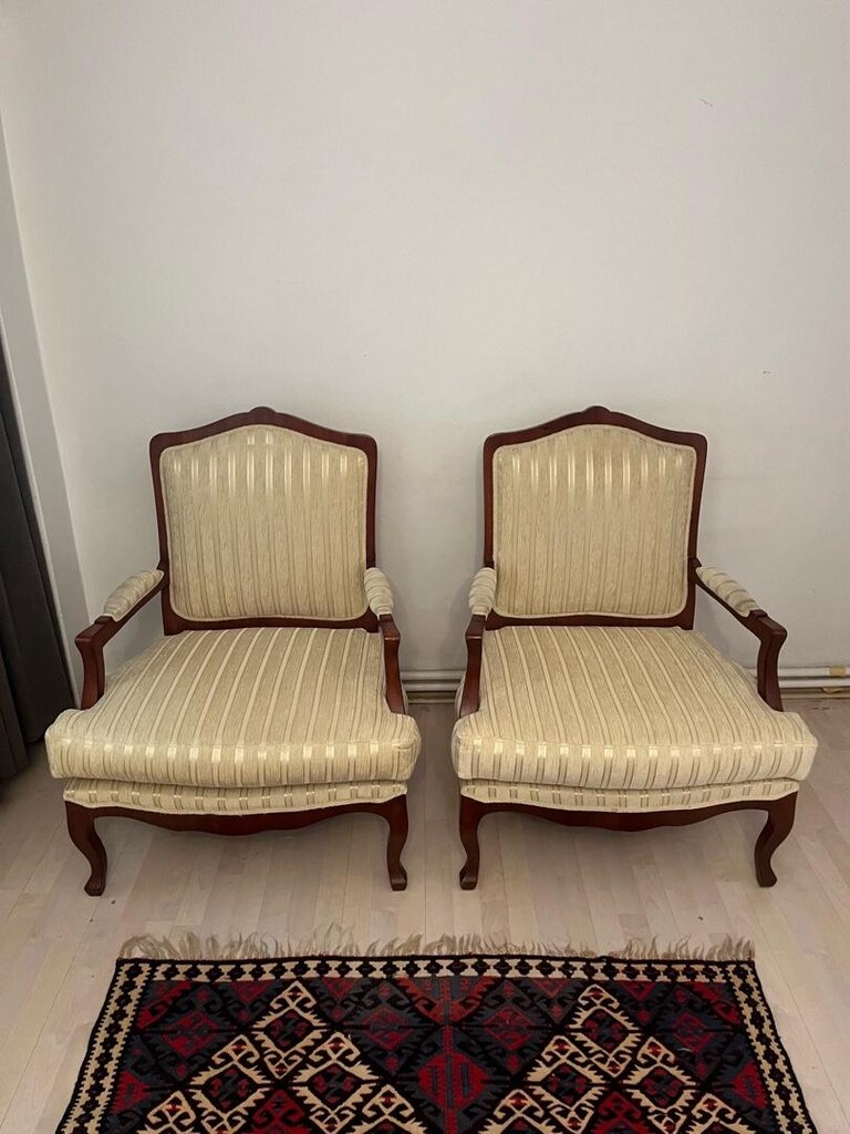 Bretz Masif Çift Berjer - 9