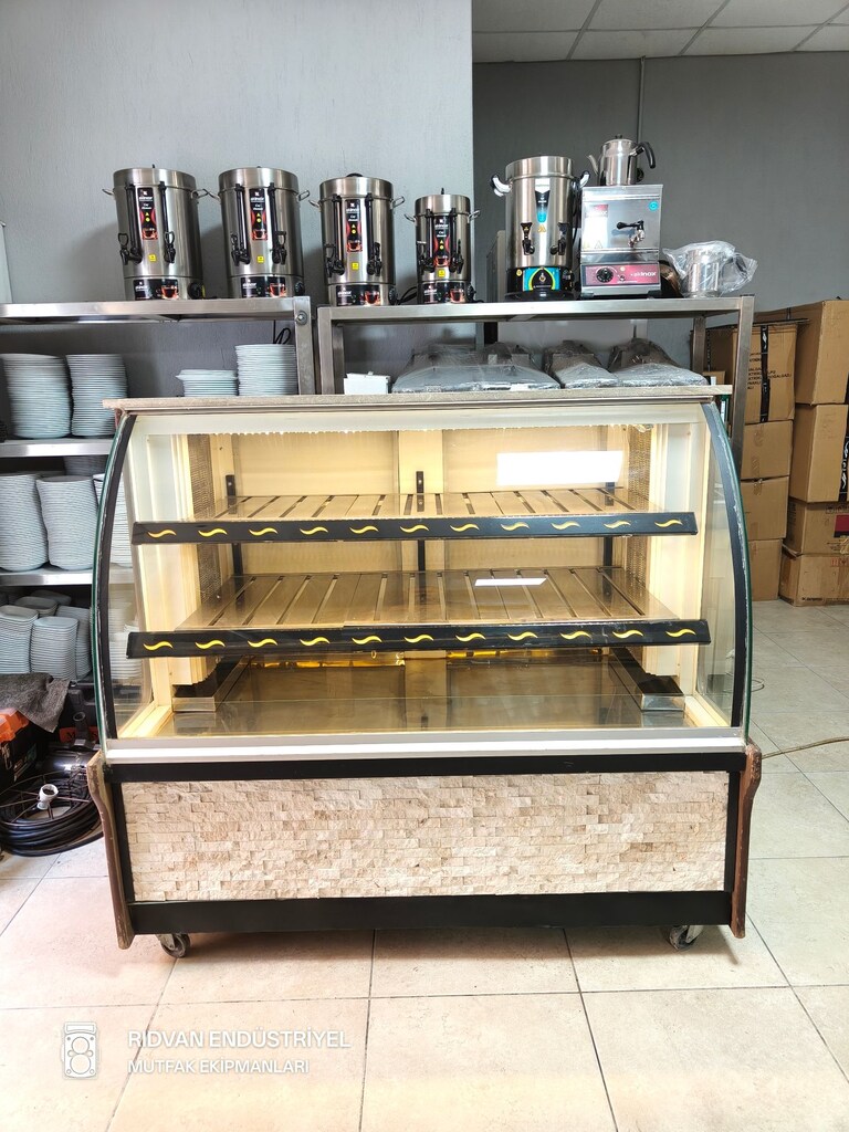 Meze dolabı kebap dolabı çikolata pasta teşhir vitrin soğutucu dolap - 19