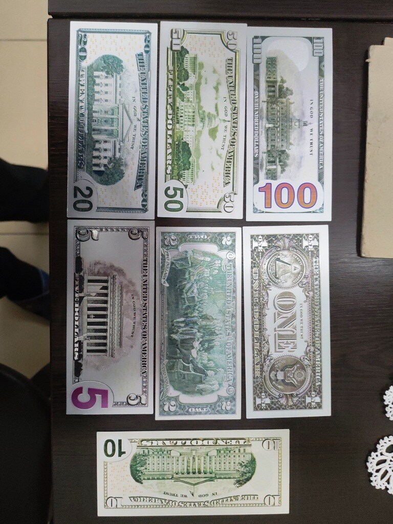 Hediyelik kolleksiyonluk 925 kaplama gümüş dolar seti - 2