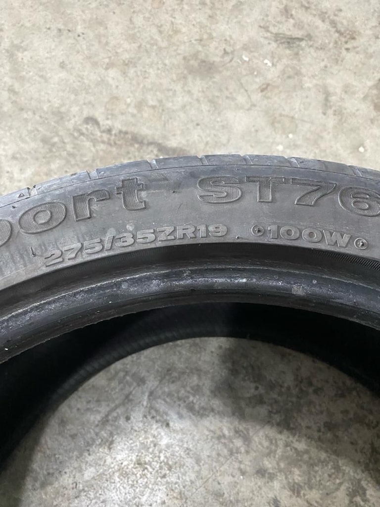 275/35 R 19 1 ADET STARMAXX LASTİK - 2