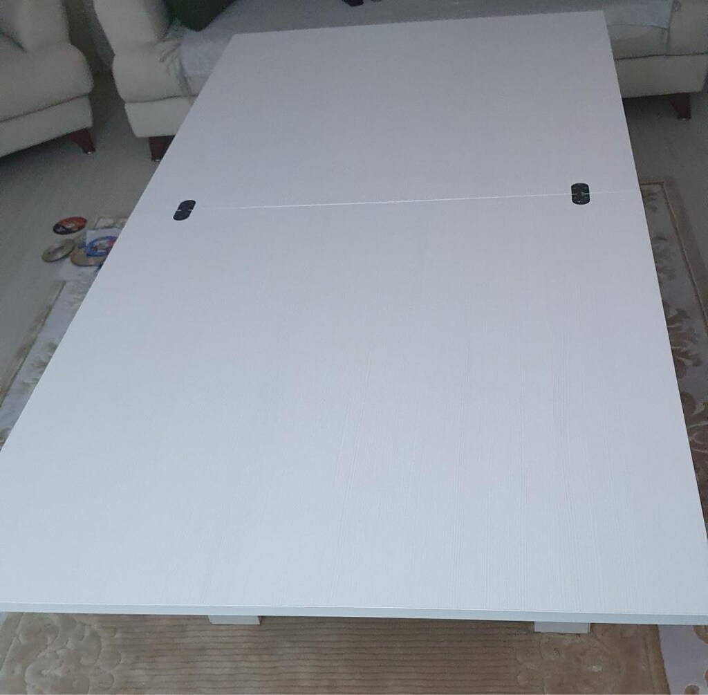 Katlanabilir Beyaz Orta Masa - 4