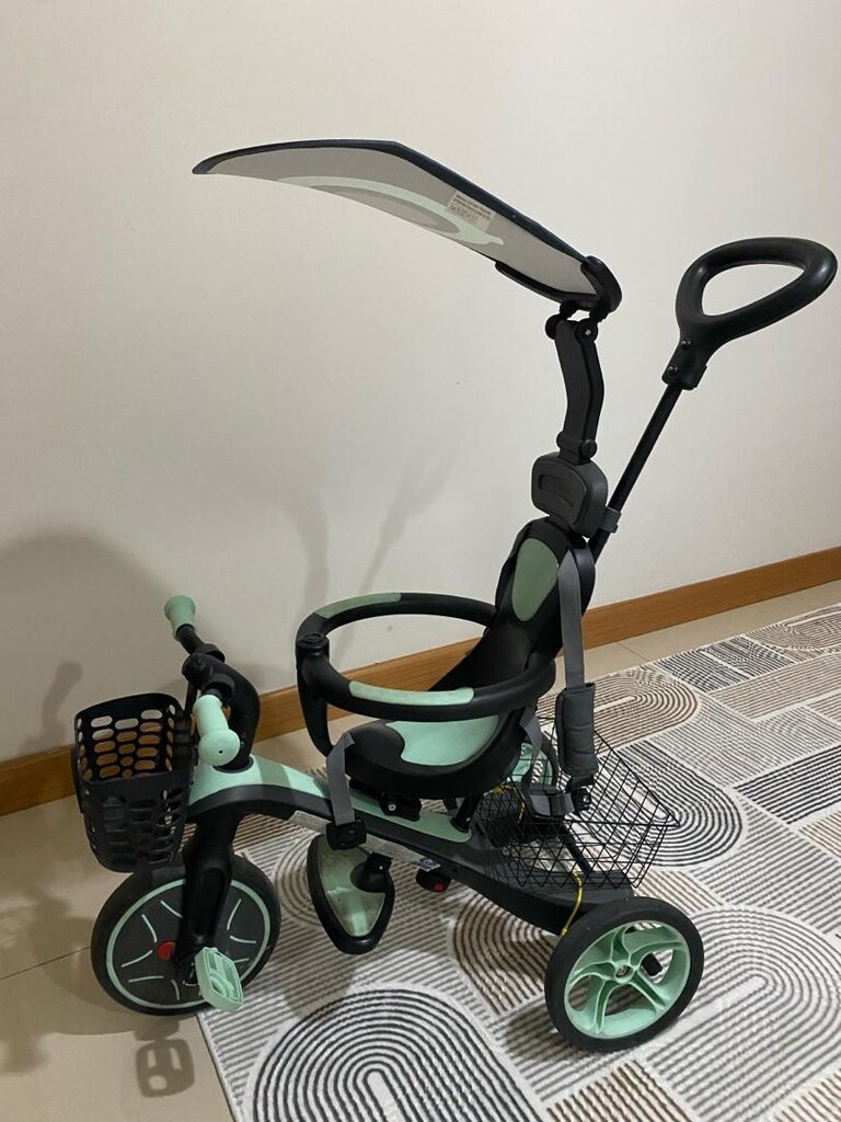 Zeytin Yeşili Globber Explorer 4 in 1 Çocuk Bisikleti - 6