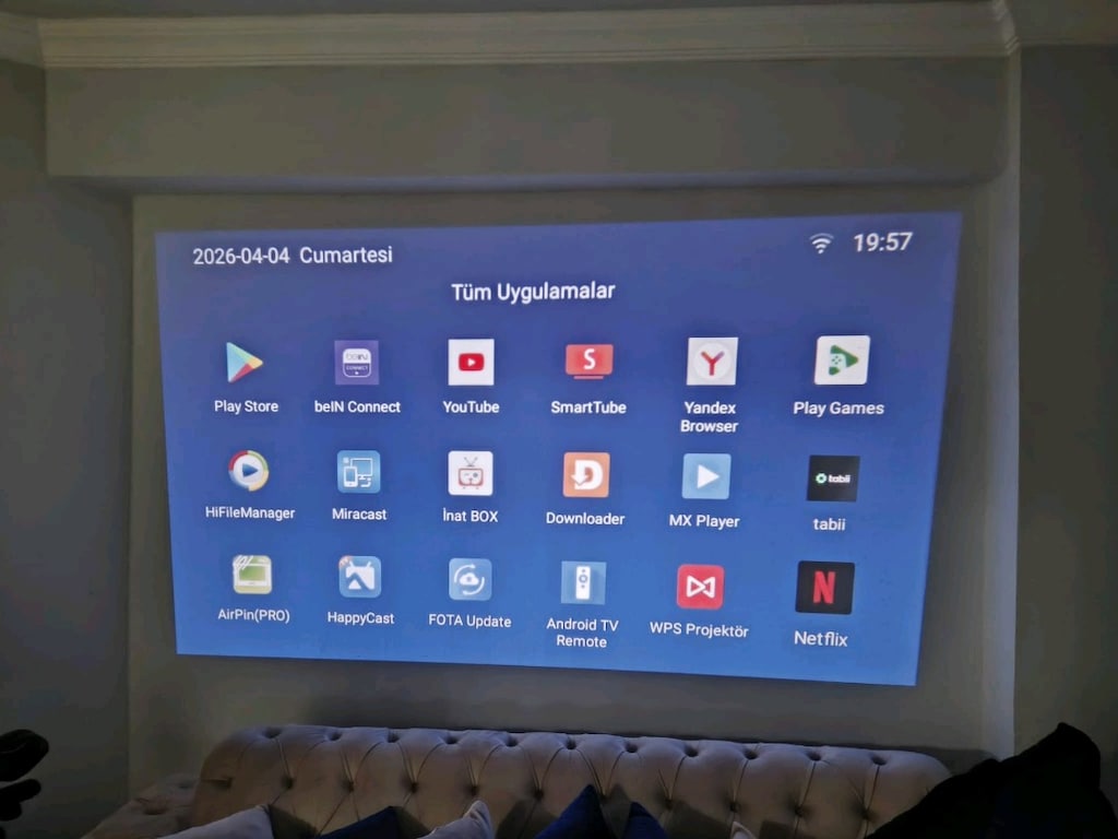 Projeksiyon cihazı (Android işletim sistemi) - 4