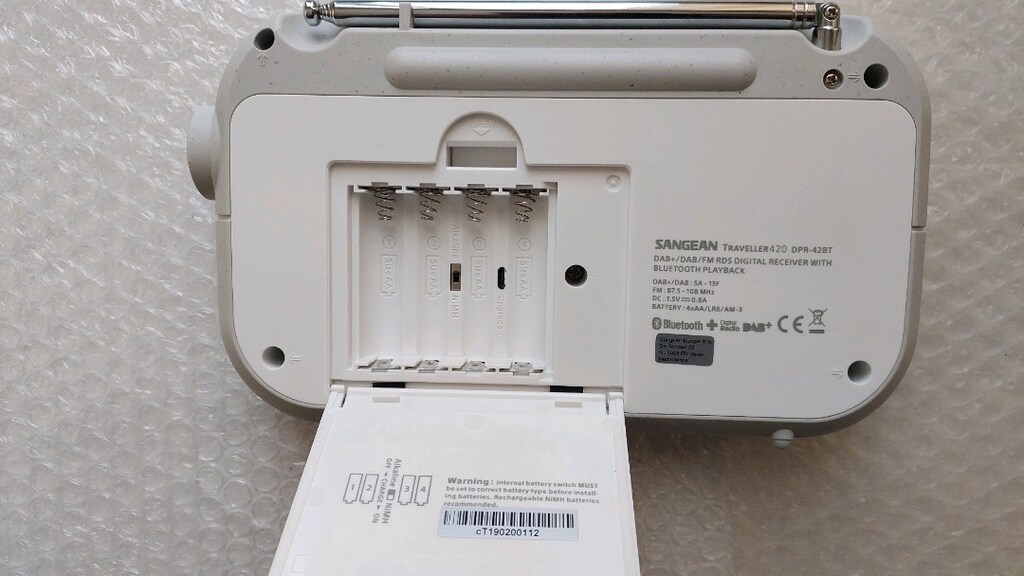 SANGEAN DPR-42BT DAB PLUS FM RDS'Lİ RADYO BLUETOOTH ÇALAR - 11