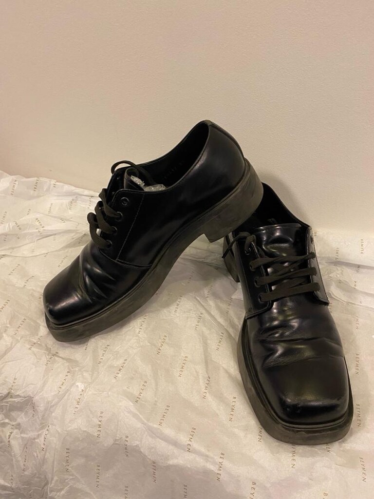 prada deri ayakkabı 42 no - 6