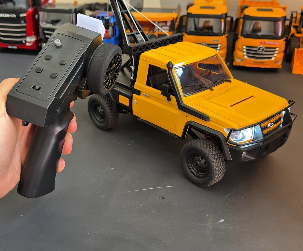 Çekici Toyota land cruiser Uzaktan kumandalı 1.12 - 2