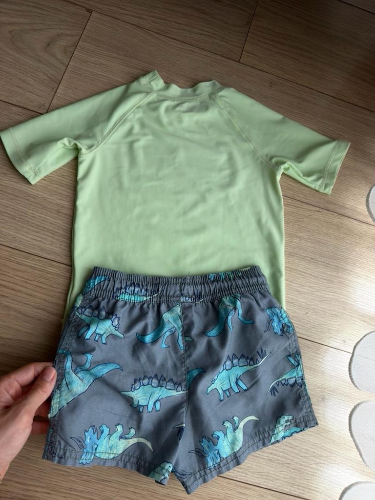 Carter’s Dinozor Desenli Koruyucu Mayo Set - 6