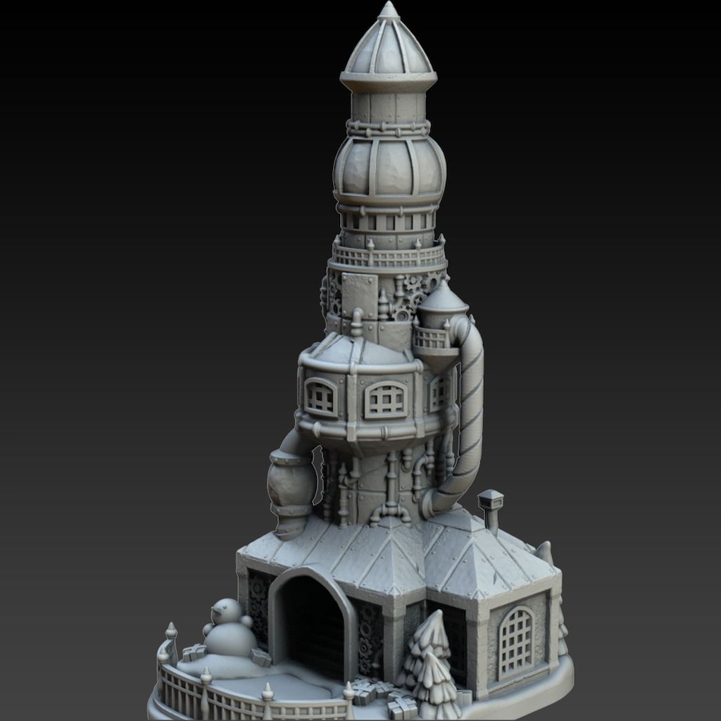 Özel üretim Dicetower (Zar kulesi) D&D için - 2