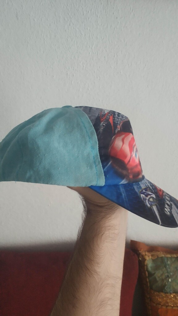 Yarış Arabası Temalı Çocuk Şapkası(Çap: 16cm) - 2