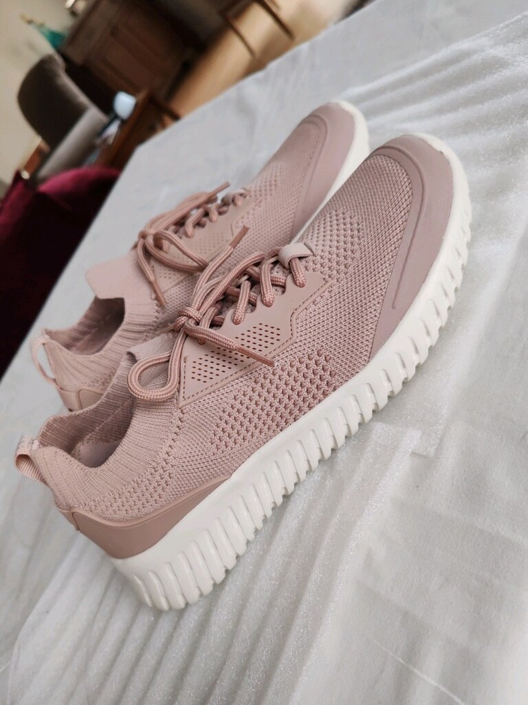 OYSHO ÖRGÜ KUMAŞ KNİT CHUNK SNEAKER ÇORAP KOŞU YÜRÜYÜŞ FİYNESS ÇALIŞMA