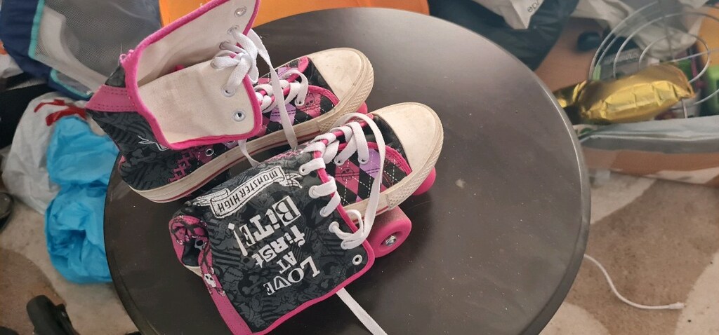 Monster High çocuk pateni, Quad Skates, 4 Tekerlekli Pateb - 3