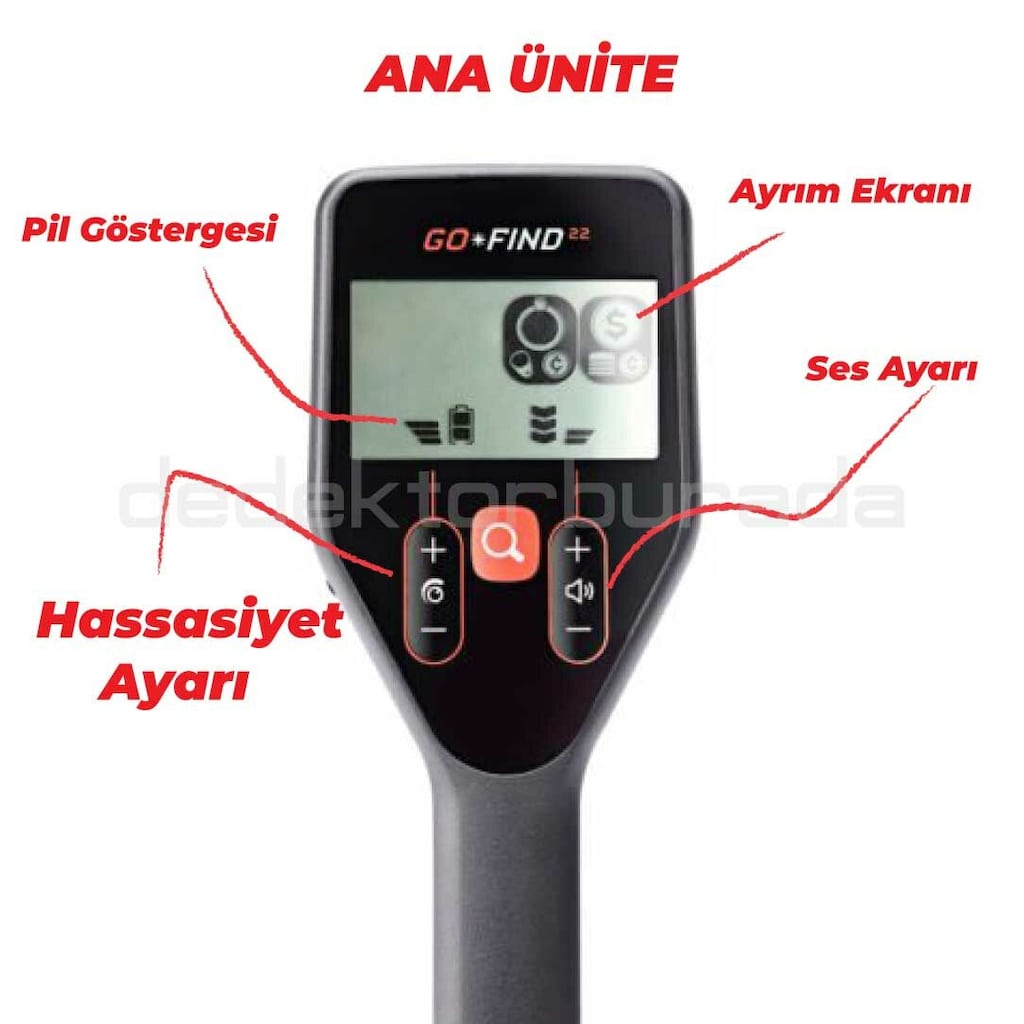 Minelab Dedektör Go Find 22 Dedektör - 3