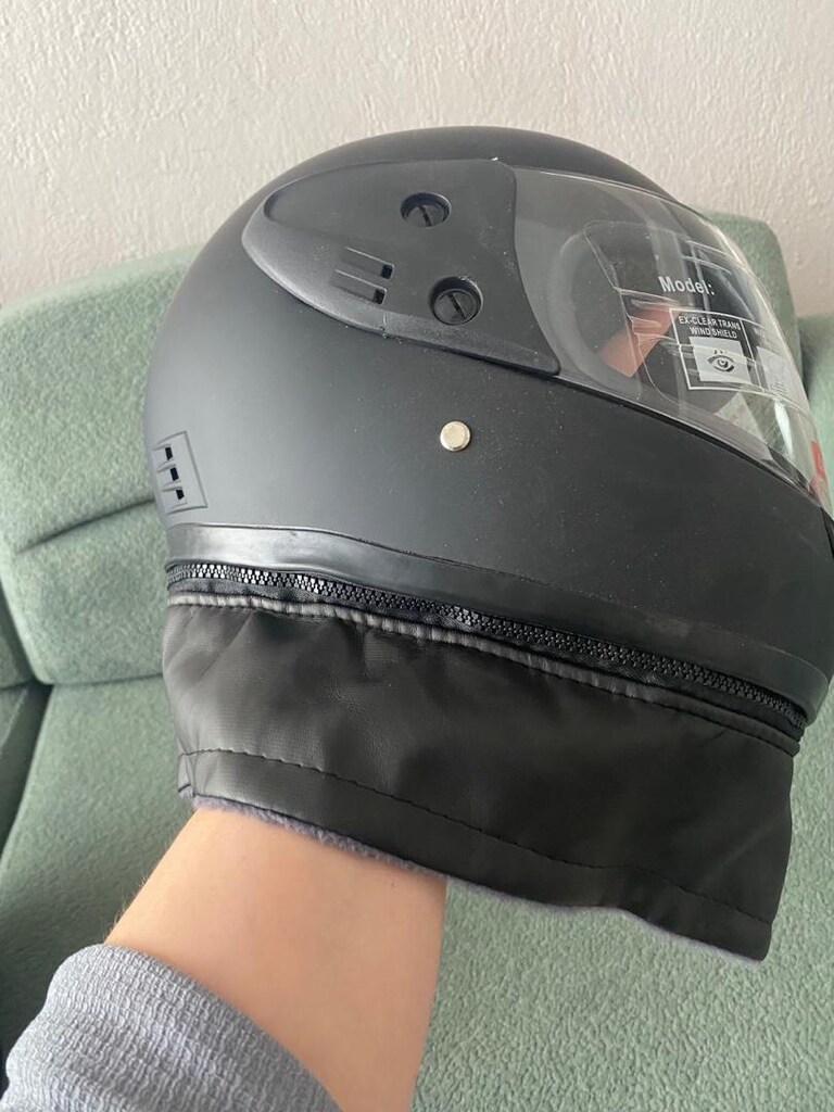 Motosiklet kask boyunluklu - 2