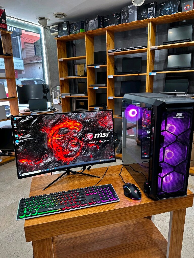 Masaüstü Gaming Rzyen 5 5500 RTX 3060 16 GB RAM 512 GB SSD - 2
