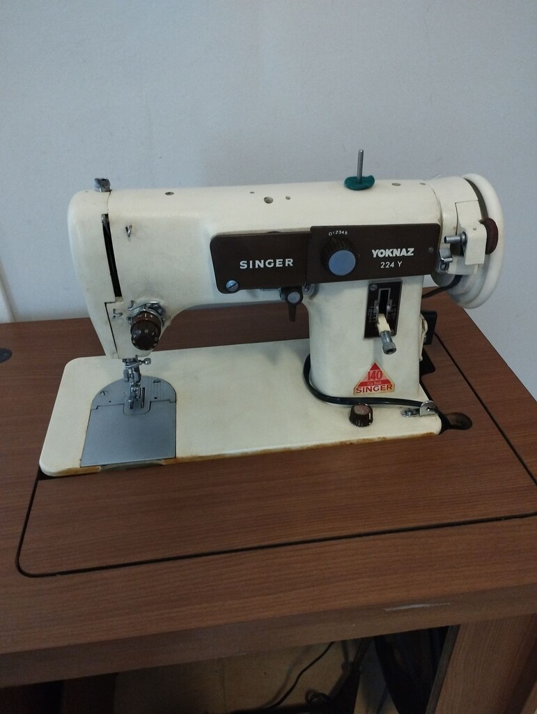 Singer dikiş makinası 30 yıllık - 4