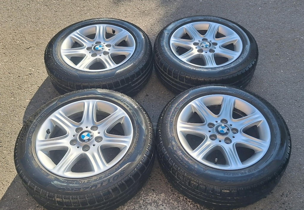 205 60 16 ORJİNAL BMW JANT LASTİK TAKIMI BMW TRANSPORTER TRAFİK - 8