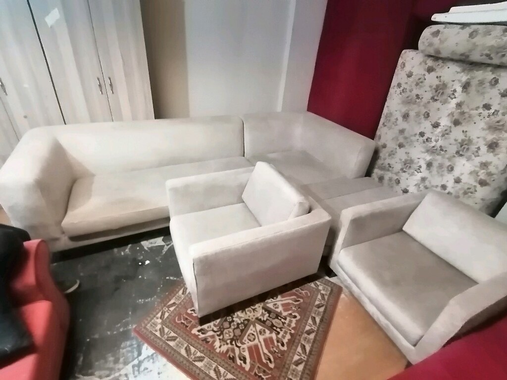 L köşe koltuk takımı silinebilir düzgün köşe takımı - 7