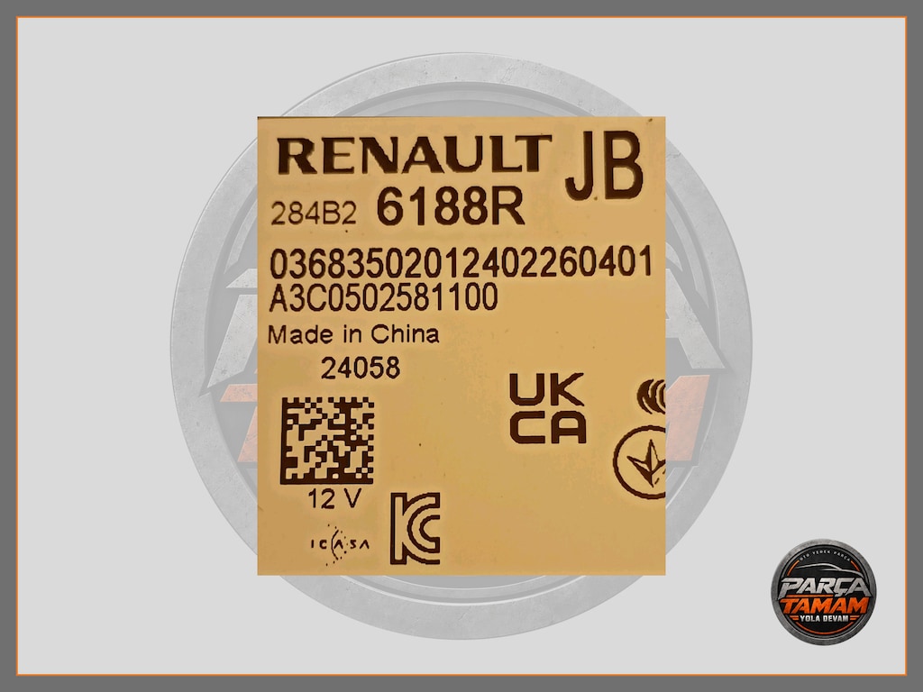 RENAULT BEYNİ 284B26188R - 4