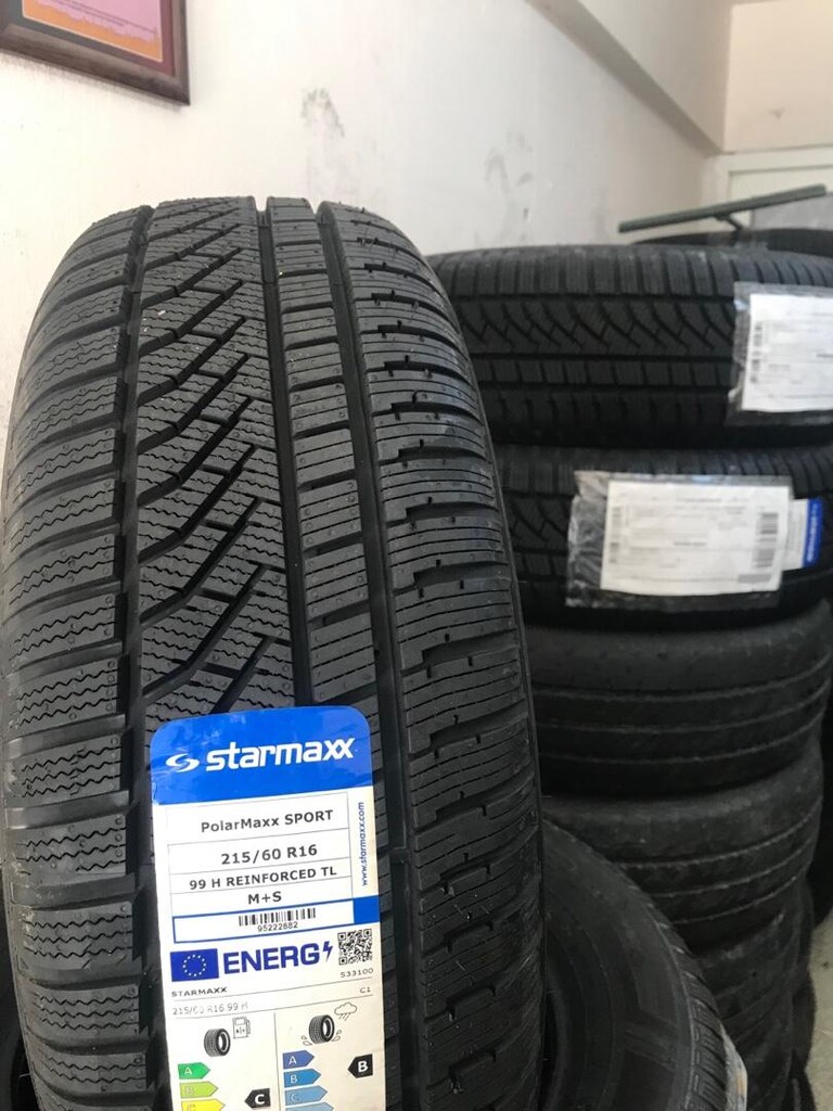 215/60/16 99H Ebat Sıfır Kar Lastiği. Suv - 4