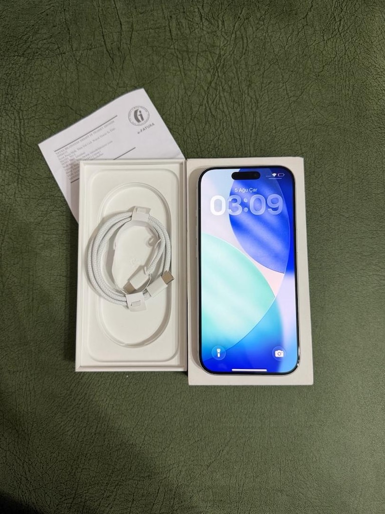 iphone 17pro (20 ay garantili pil 100) - 4