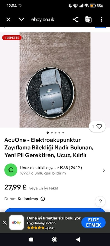 AcuOne - Elektro Akupunktur Zayıflama Bilekliği - 6