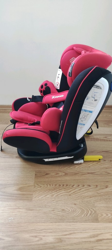 yoyko bear 360 0-36 kg,isofixli, dönebilir yatabilir çocuk oto koltuğu - 5