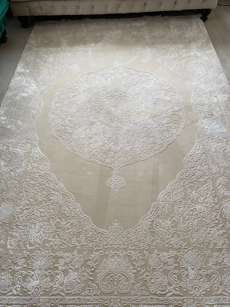 Ekru Bambu Halı - 7