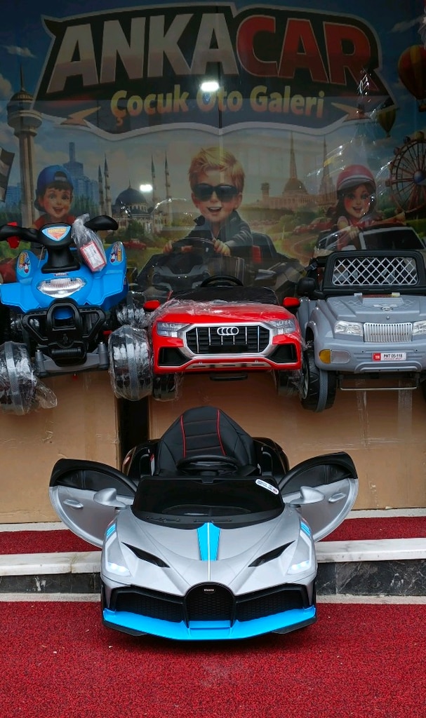 TÜM KREDİ KARTLARINA VADE FARKSIZ 3 TAKSİT SIFIR BUGATTİ AKÜLÜ ARABA - 7