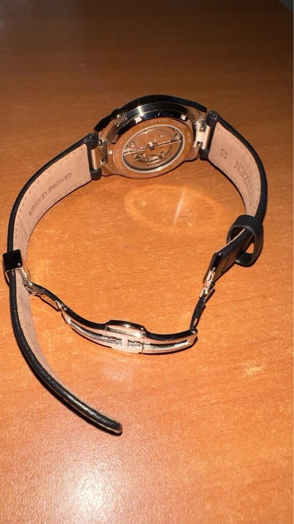 Citizen Tsuyosa Small Second NK5010–01H Deri Kordonlu - 3