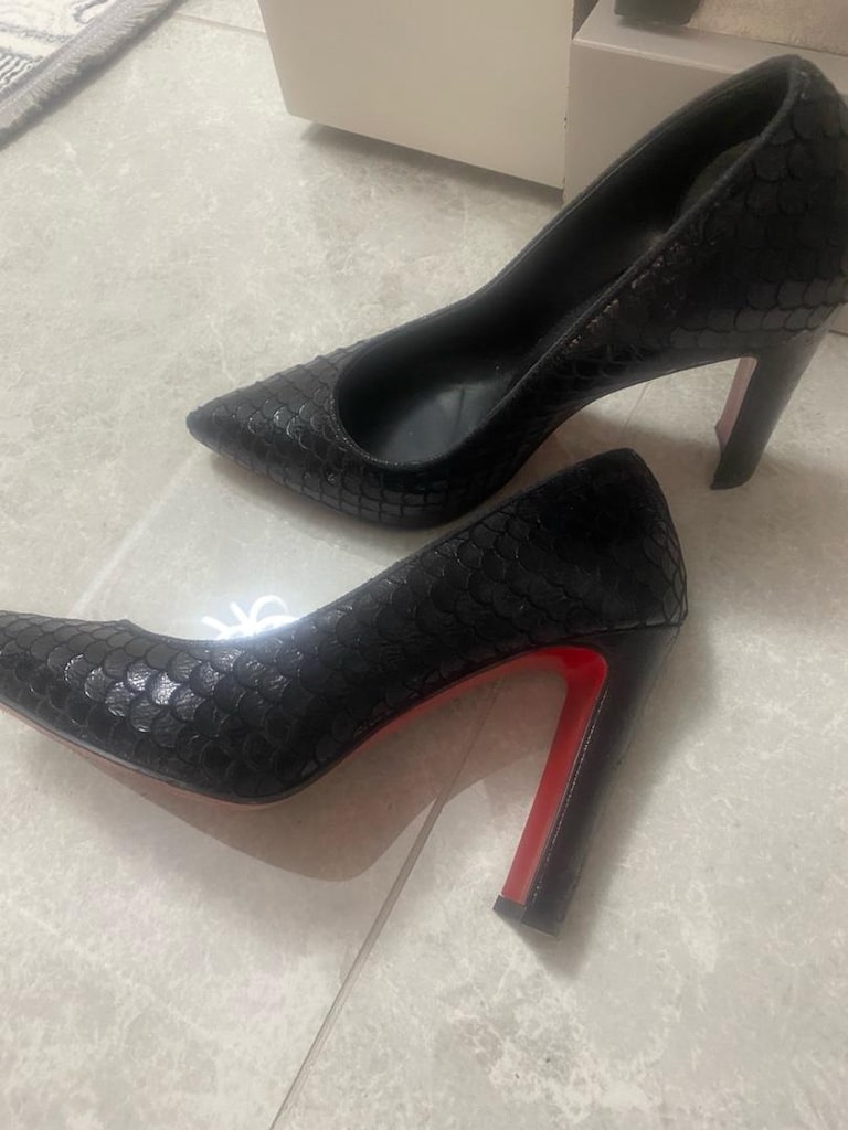 siyah stiletto - 6
