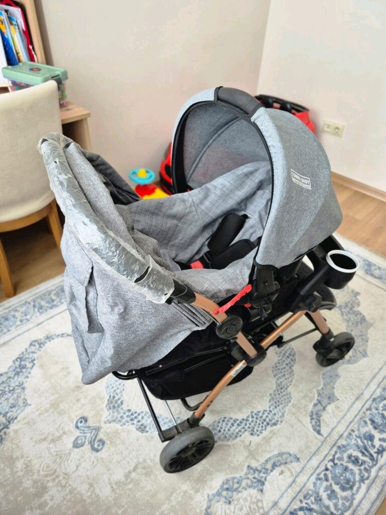 SIFIR AYARINDA TRAVEL SİSTEM BEBEK ARABASI VE PUSETİ - 5