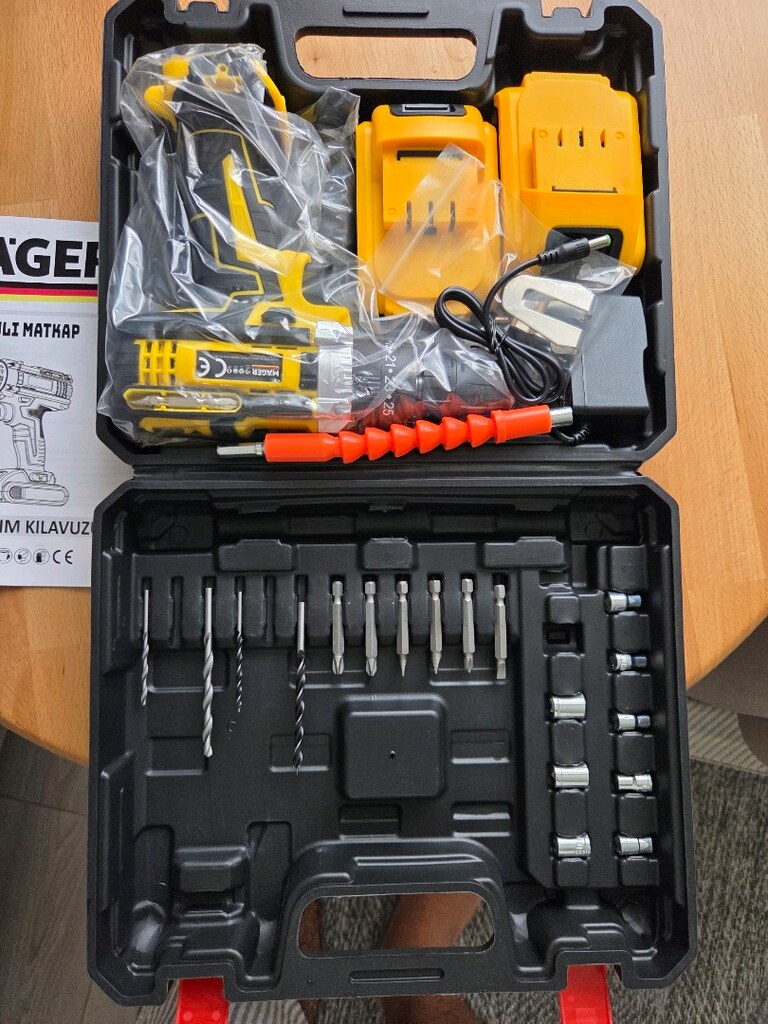 Mager Darbeli Matkap 12 volt - 3