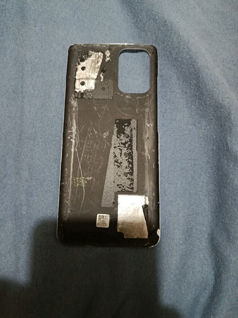 Xiaomi Redmi Note 10 4 G Arka Batarya Kapağı Beyaz Çıkma - 4