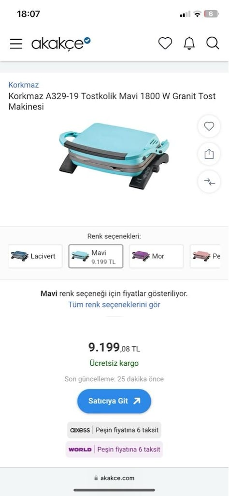 Korkmaz A329-19 Tost Makinesi - 6
