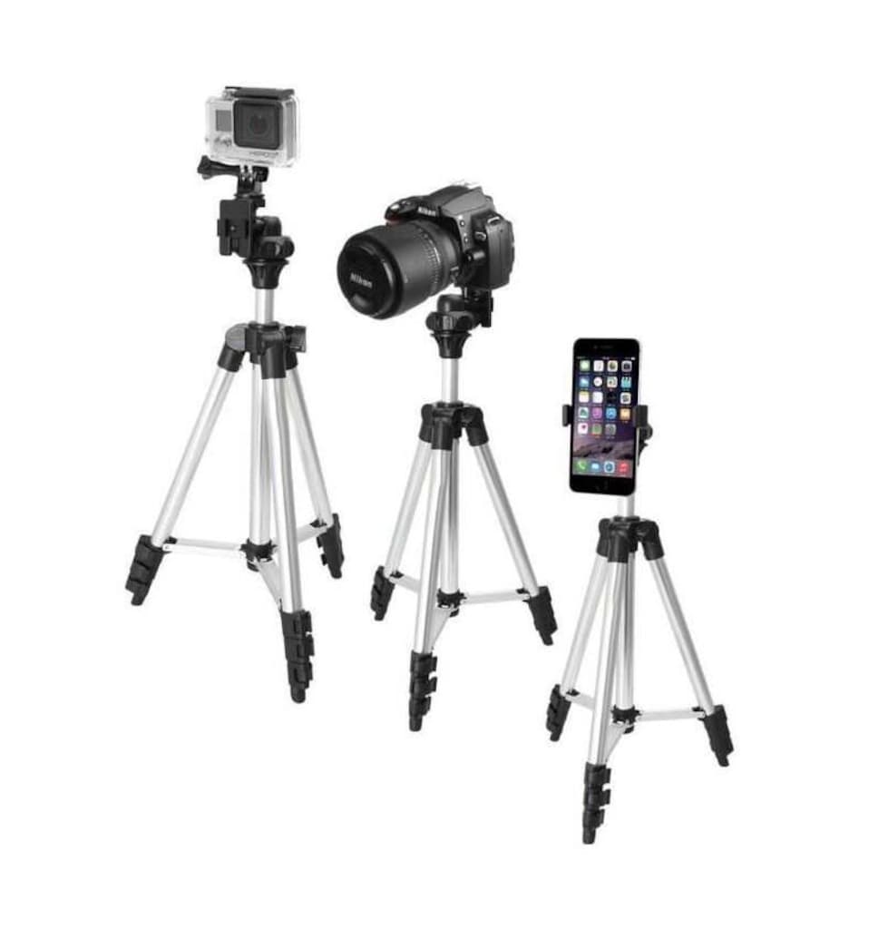 Telefon ve Kamera Tutucu Tripod Ayak 105 cm - 5