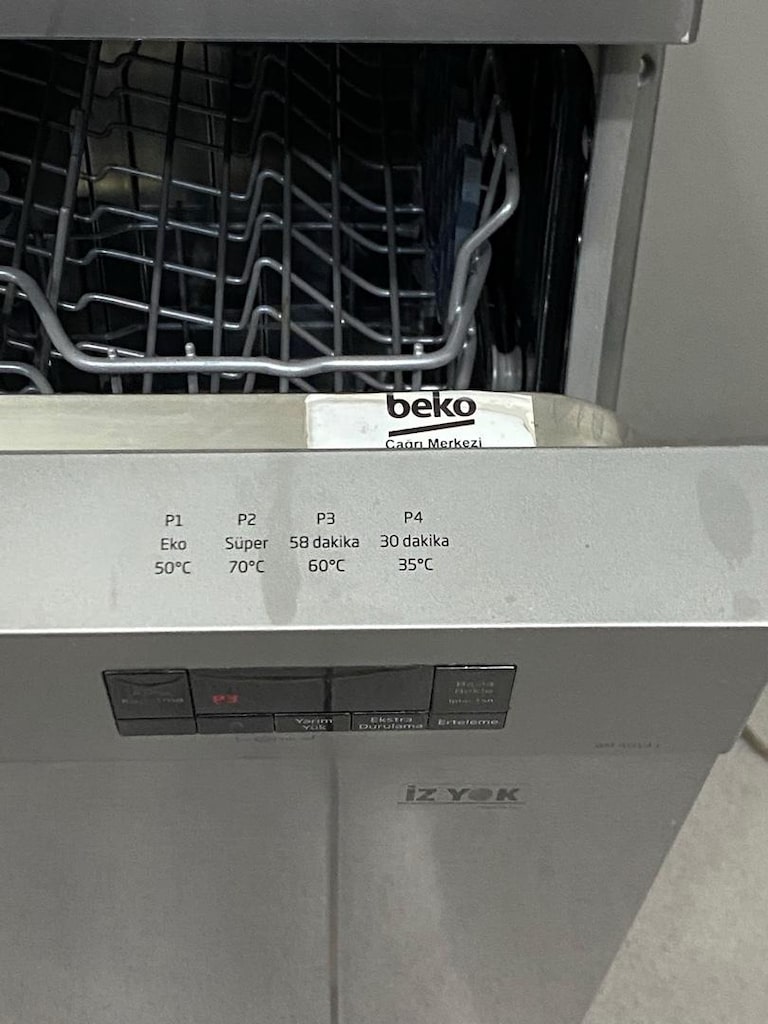 BEKO İNOX 4 PROGRAM BULAŞIK MAKİNESİ SORUNSUZ HEMEN TESLİM - 2