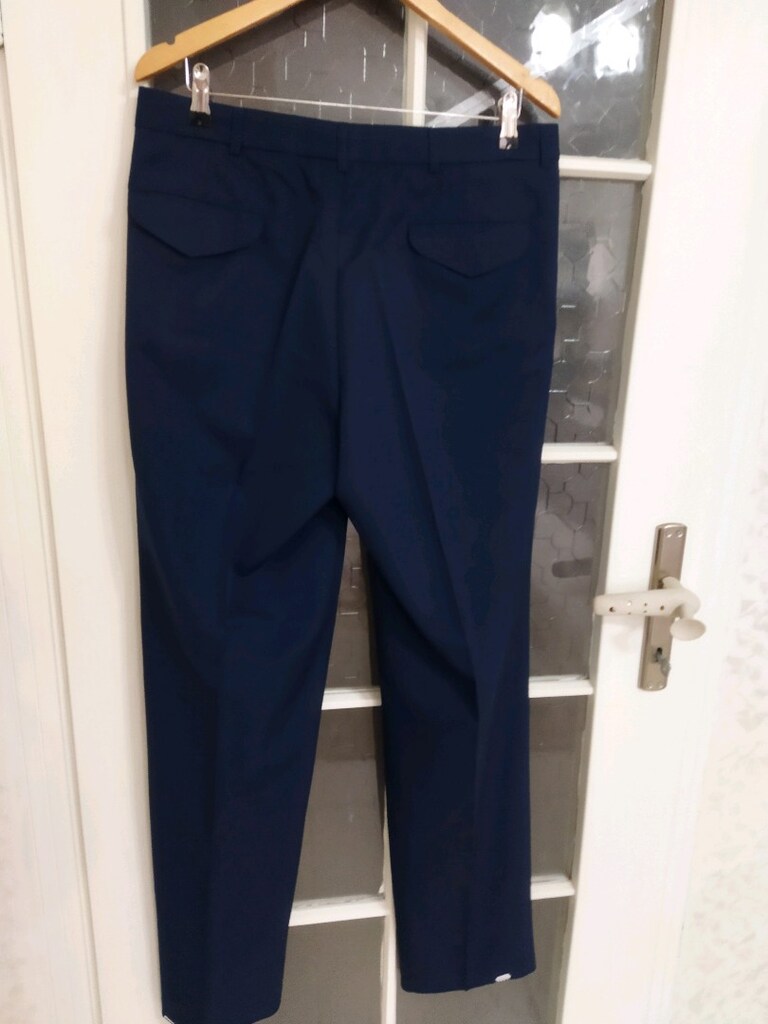 Erkek kumaş pantolon yazlık kumaş sıfır ürün - 5