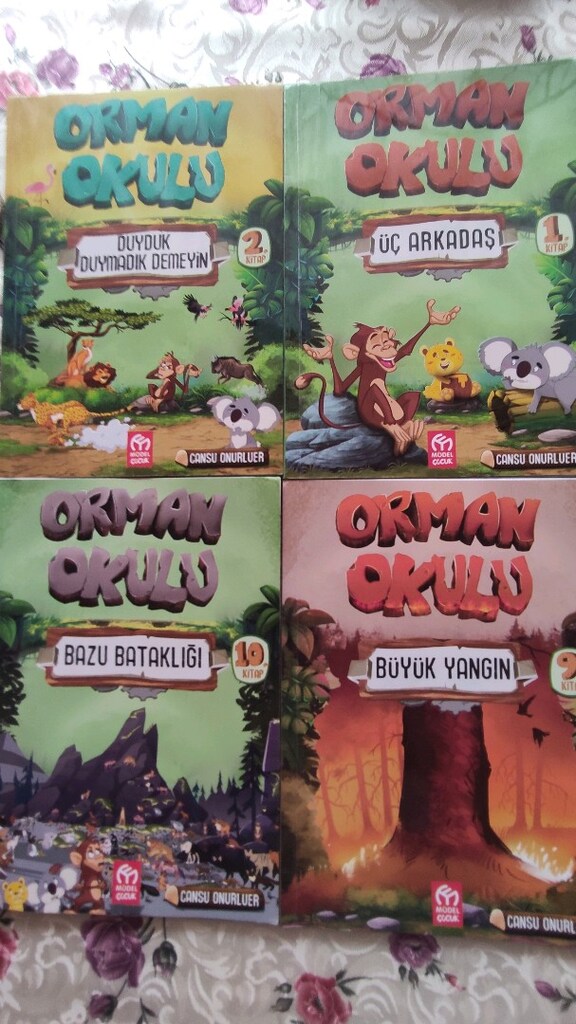 orman okulu 10 li kitap set - 2
