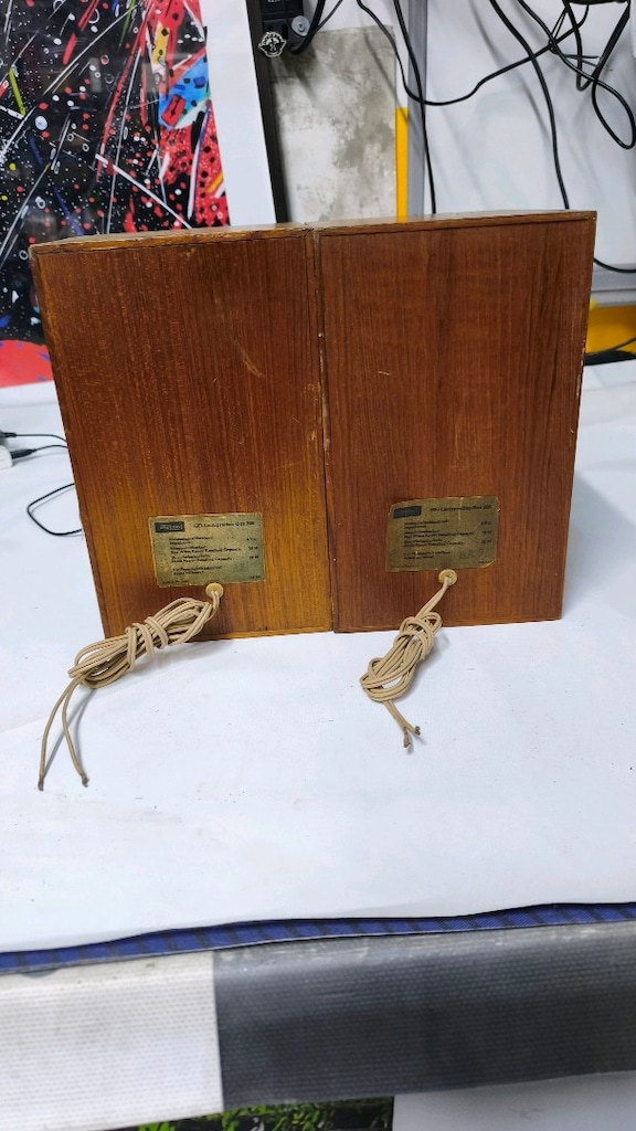 Grundig HiFi-Lautsprecher-Box 206v - Ahşap Kasa - Vintage Hoparlör - 9