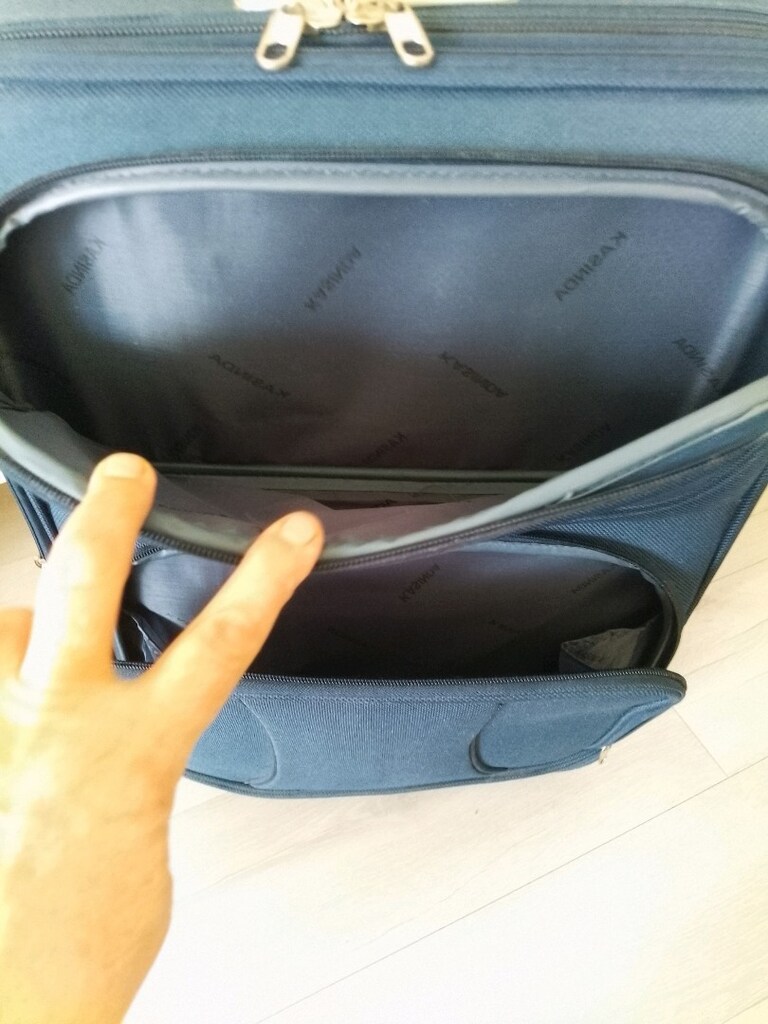KASINDA Büyük boy şifreli kumaş valiz - 14