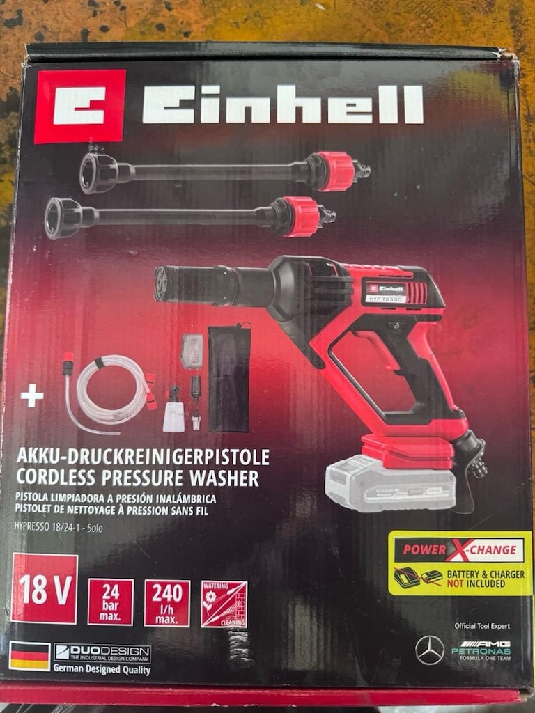 Einhell akülü yıkama tabancası