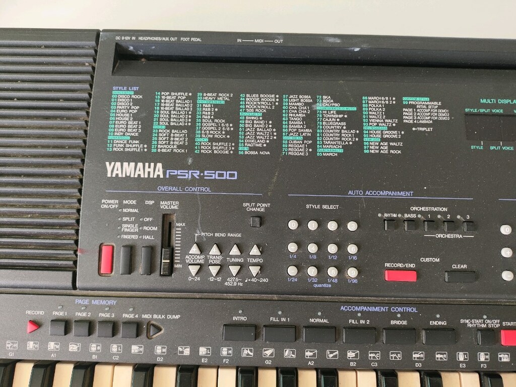 Değerini bilene Yamaha PSR-500 Kavye - 2
