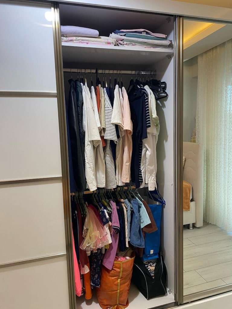 ÖZEL ÖLÇÜ MARANGOZ YAPIMI MDF GARDIROP - 3