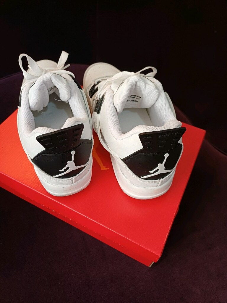 MB/Nike Air Jordan 4 Retro Military Black sneaker - 6
