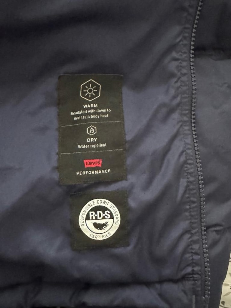 Levis Kaz tüyü mont büyük kalıp - 3